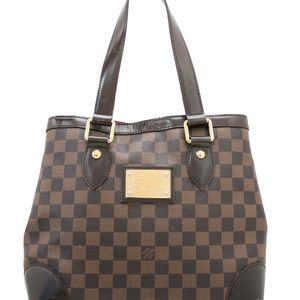 Authentic Louis Vuitton Ebene Hampstead PM bag.